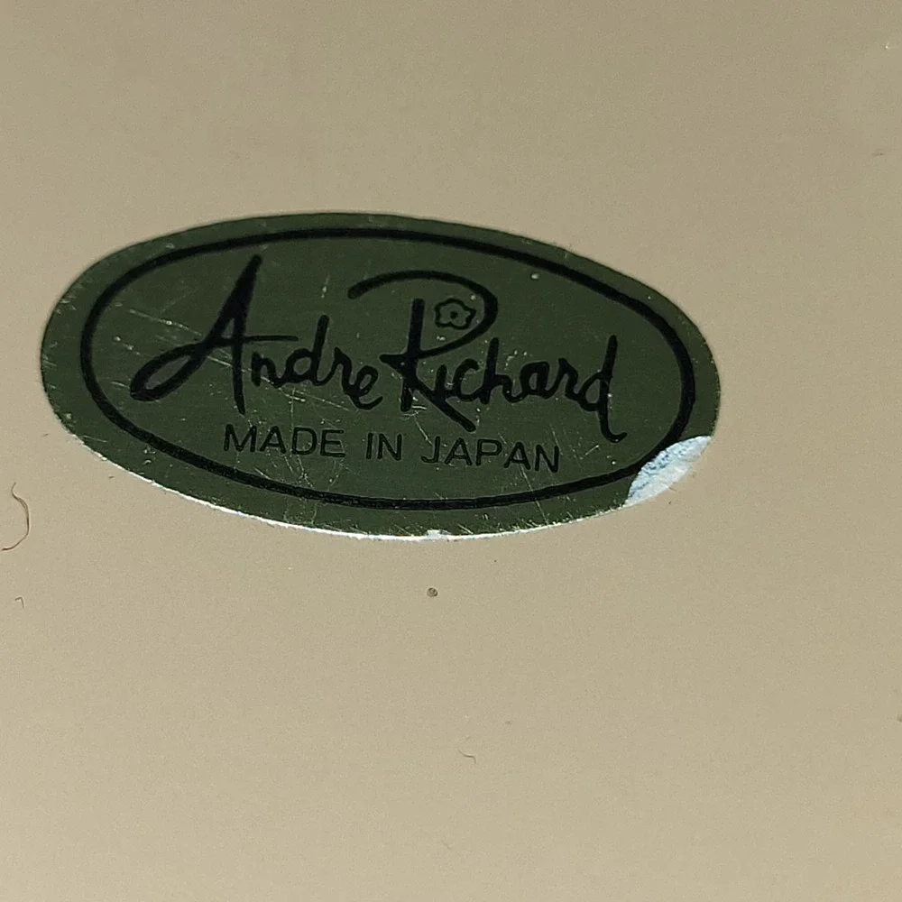 Vintage MCM Andre Richard Waste Basket Trash Can Geese Waterfowl Made In Japan